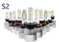 8000lm Otomotiv LED Işıklar H4 H11 9005 9006 Araba LED Far Ampulü