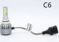 C6 Otomatik LED Far Ampulü 3000K 6000K Hepsi Bir Arada Fansız Sin Soğutucu