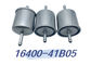 16400-41B05 Otomotiv Yakıt Filtreleri Nissan Navara Yakıt Filtresi Kağıdı Çekirdek Malzemesi